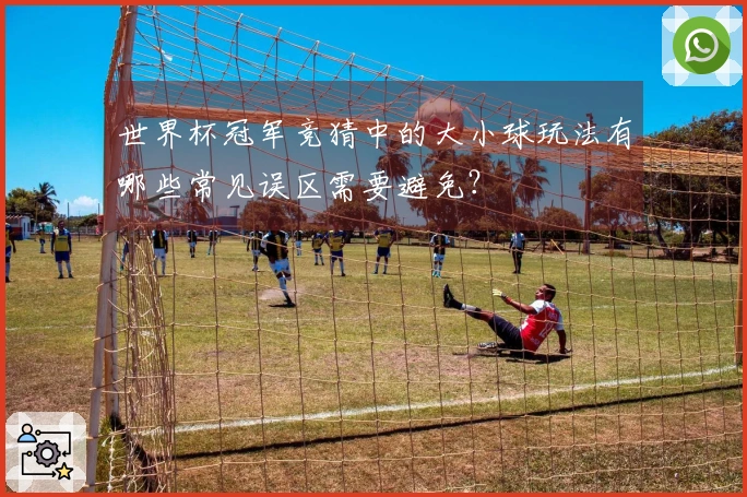 世界杯冠军竞猜中的大小球玩法有哪些常见误区需要避免？